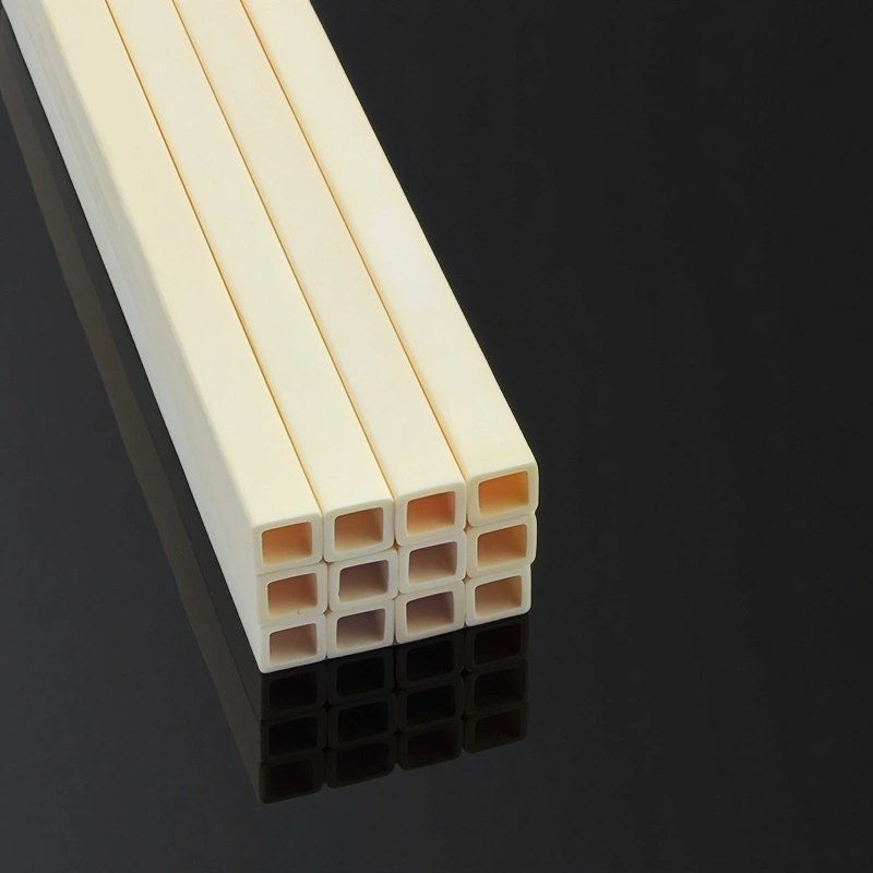 2000MM (Al₂O₃)Alumina Square Tubes &Pipes for Thermocouple Protection