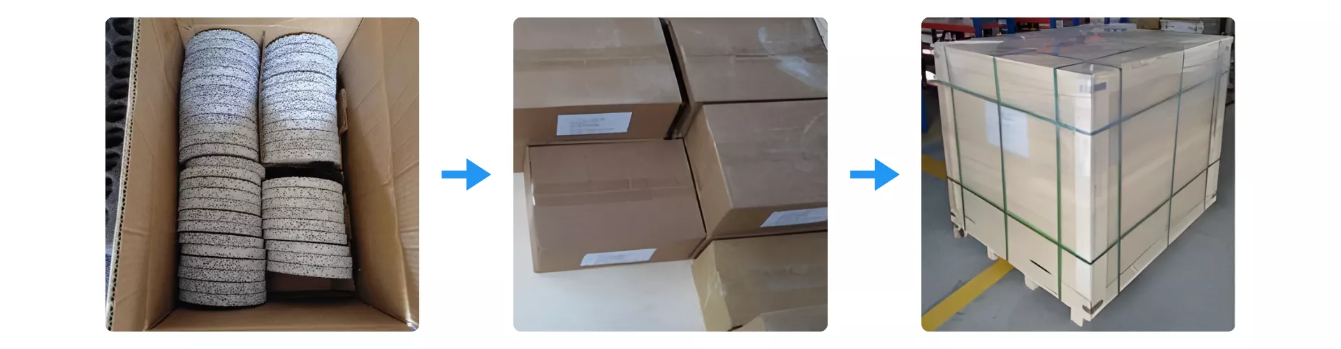 ADCERAX® Packaging of Silicon Carbide Ceramic Foam Filter