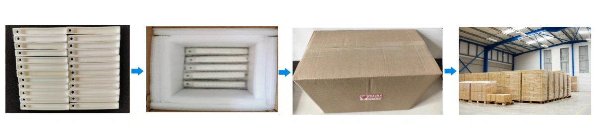 Alumina Boats with Hole Packaging