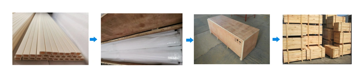 Alumina Corundum Square Tube Packaging