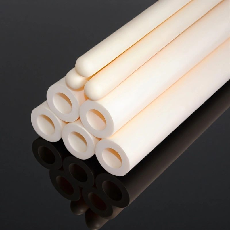 Alumina Tubes & Pipes Closed One End for High-temperature Furnaces
