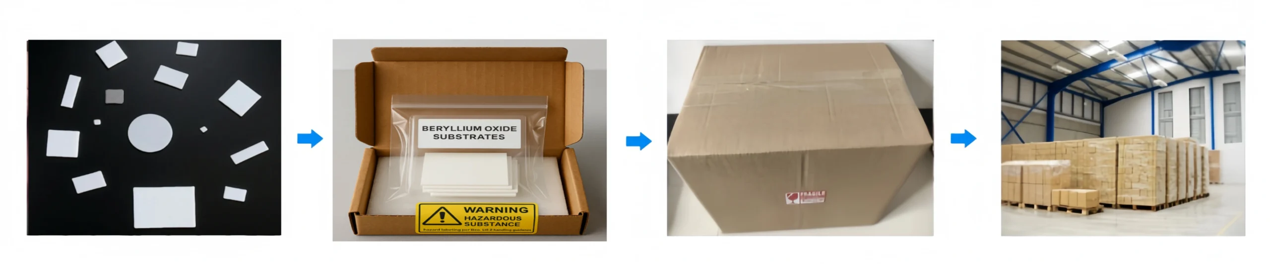 Beryllium Oxide Substrates Packing