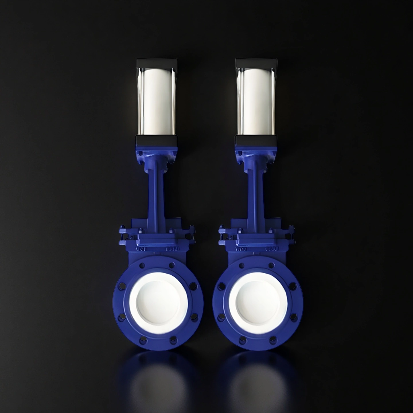 Ceramic Lined Knife Valve