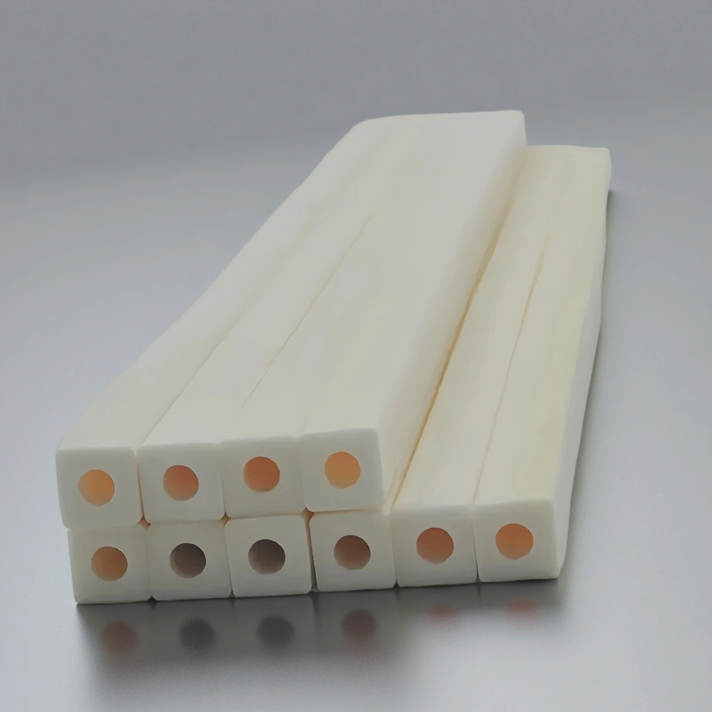 alumina square tube closed-end thermocouple