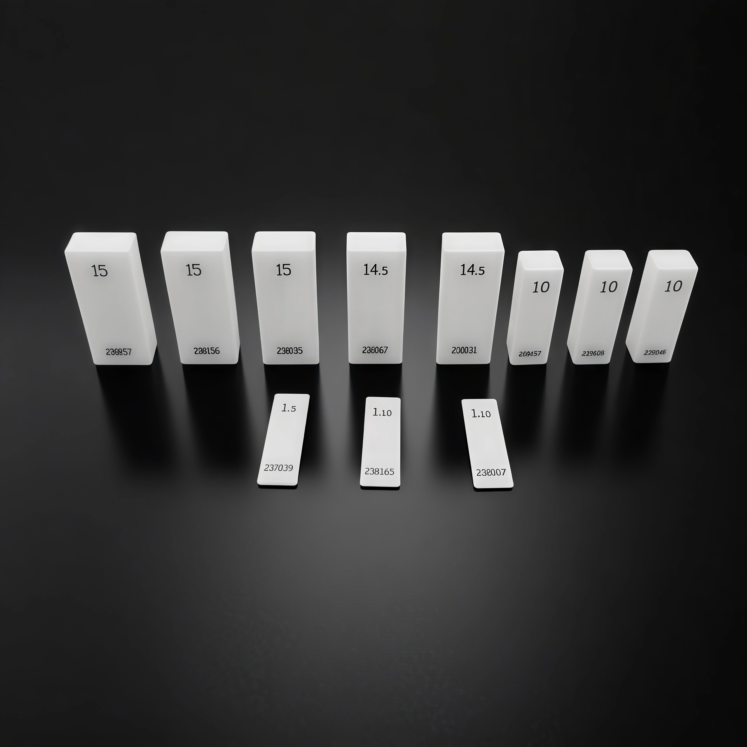 Customized Alumina Gauge Calibration Set with Holder