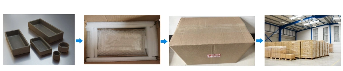 Silicon Carbide Ceramic Tray Packing