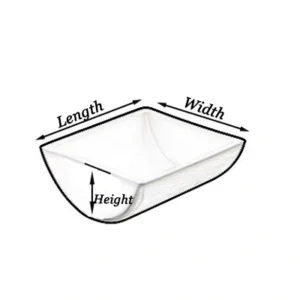 Size for Purity Semi Circle Alumina Crucibles & Boats with Lid