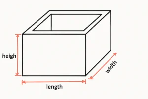 rectangular alumina crucible size