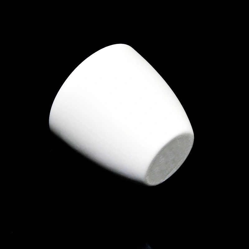 thin-wall alumina conical crucible for rapid heating cycles