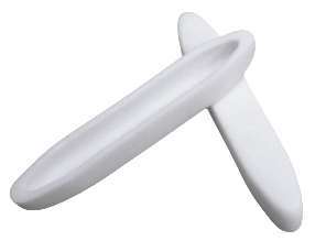 Alumina ceramic boat crucible size