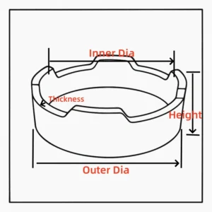 size for round tray