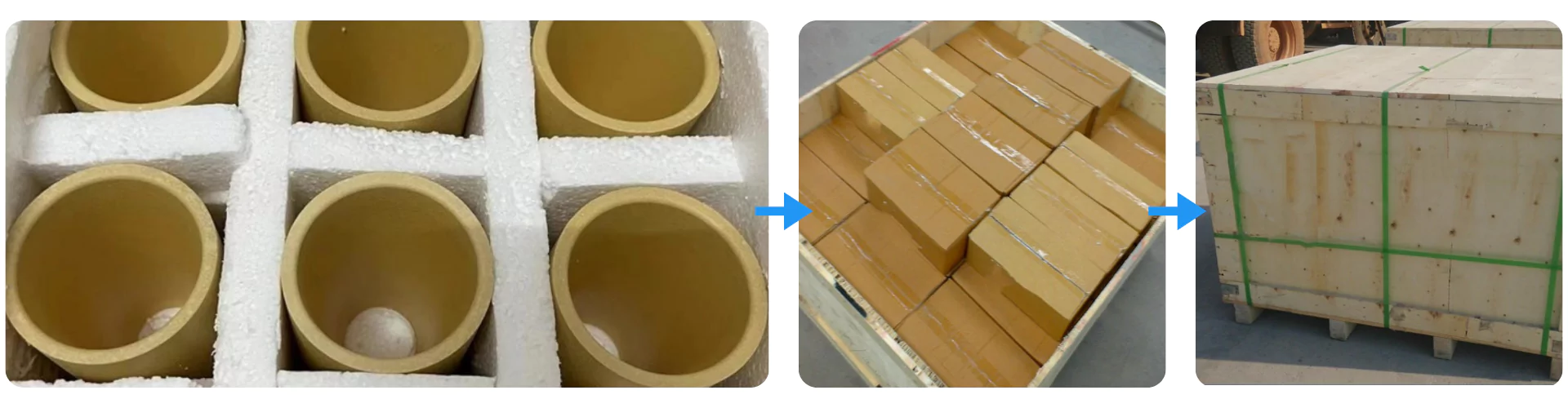 ADCERAX® Packaging of Magnesia Stabilized Zirconia Tube Single Bore