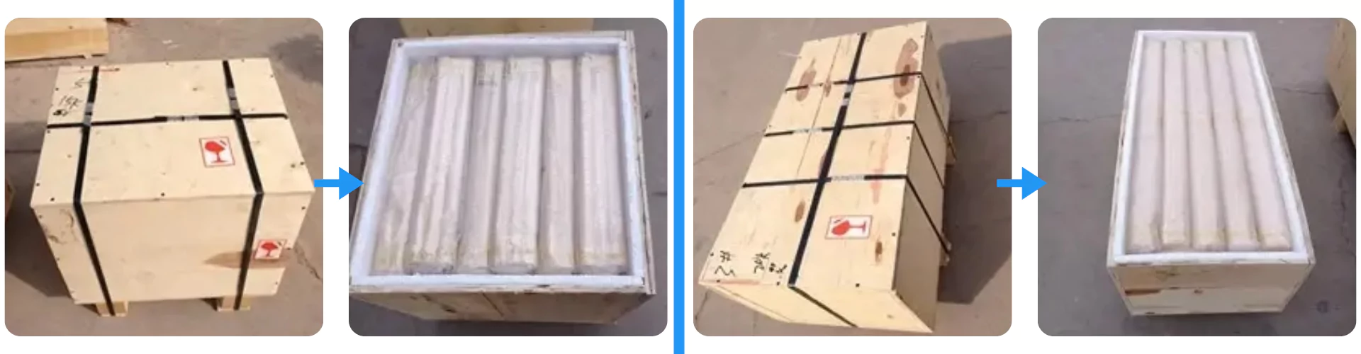 ADCERAX® Packaging of Yttria Stabilized Zirconia Rods