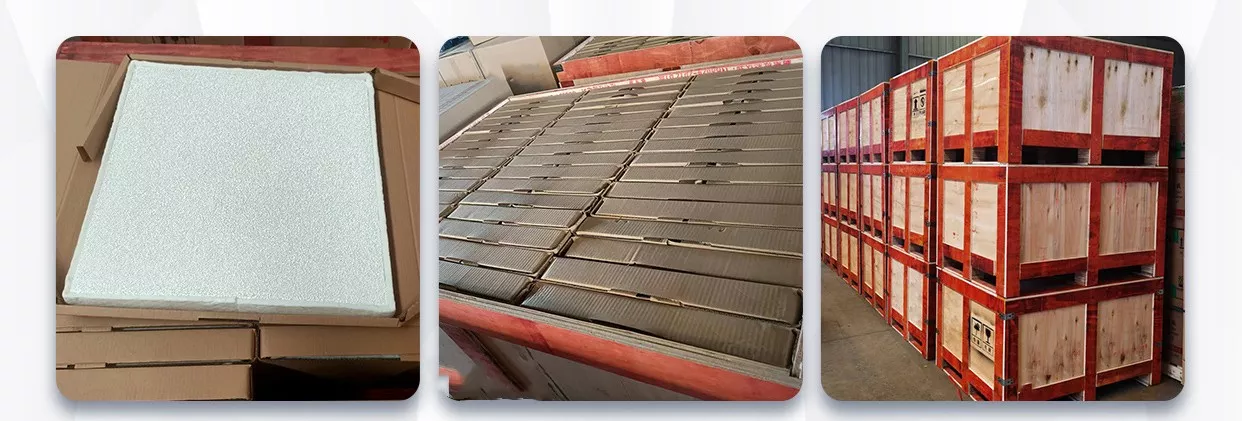 ADCERAX® Packaging of Zirconia Fiber Board