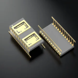Aluminum nitride ceramic housing for IGBT module