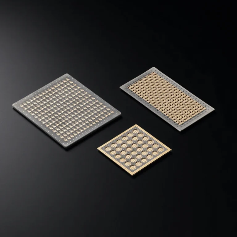 High thermal conductivity AlN ceramic base for UV LED modules
