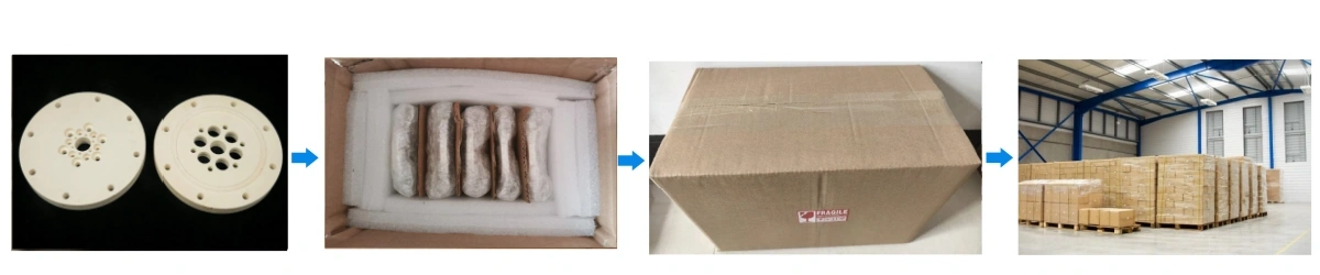Alumina Ceramic Flange Packaging