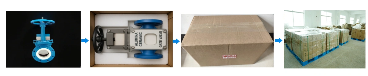Alumina Ceramic Gate Valve Packaging