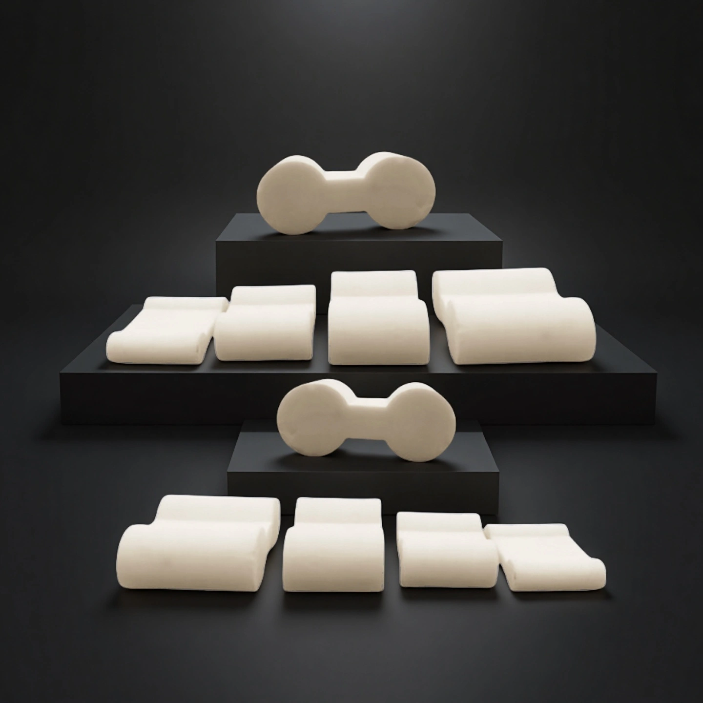 Alumina Ceramic Insulation Rods for Vacuum Furnace