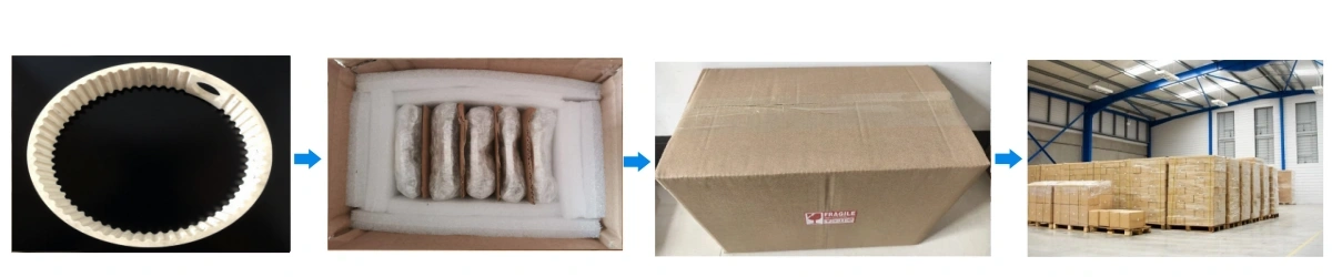 Alumina Ceramic Ring Gear Packaging