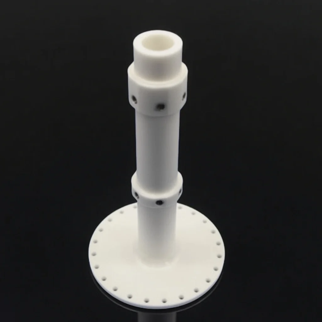 Alumina Ceramic Support Shaft – Front View