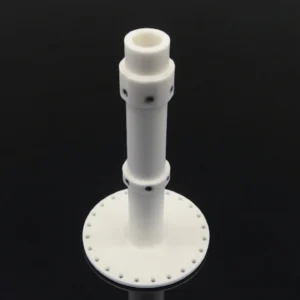 Alumina Ceramic Support Shaft – Front View