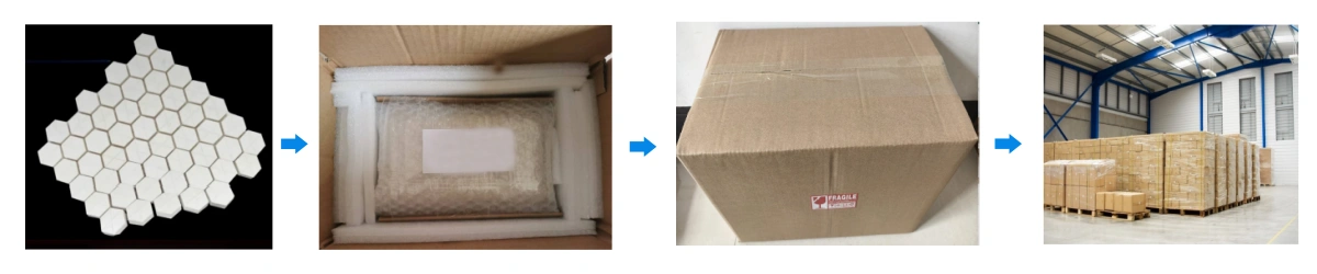 Alumina Mosaic Plate  Packaging
