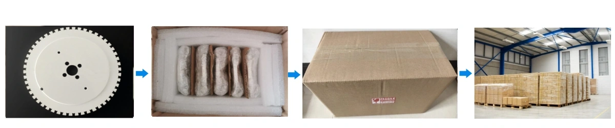 Alumina Rotary Indexing Table Packaging