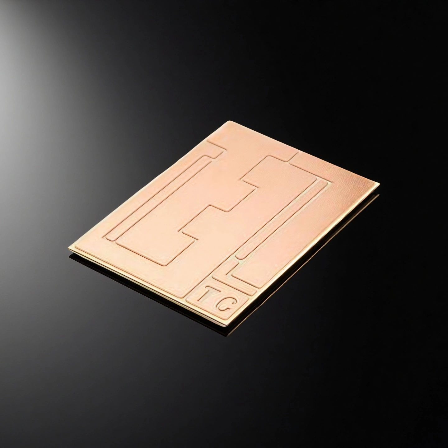 Aluminum Nitride HTCC Substrate with Metallized Vias