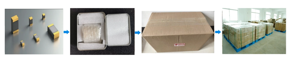 Aluminum Nitride Heat Spreader Plate Packaging