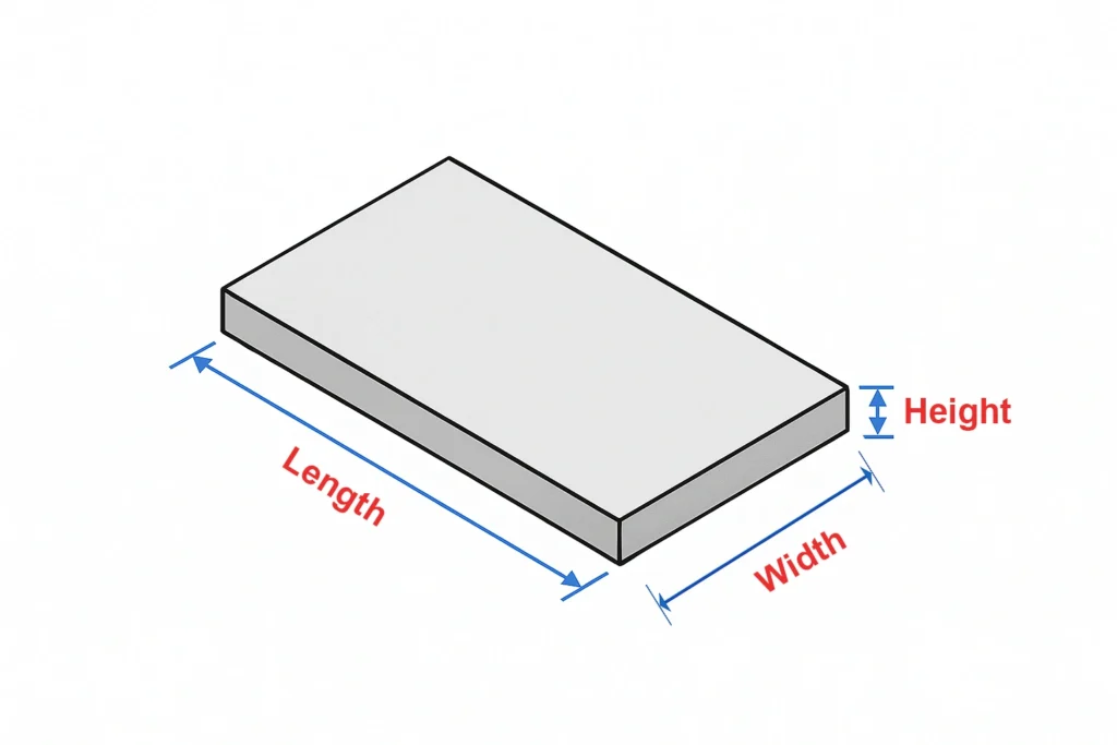 Aluminum Nitride Plate Square size image