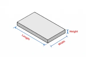 Aluminum Nitride Plate Square size image