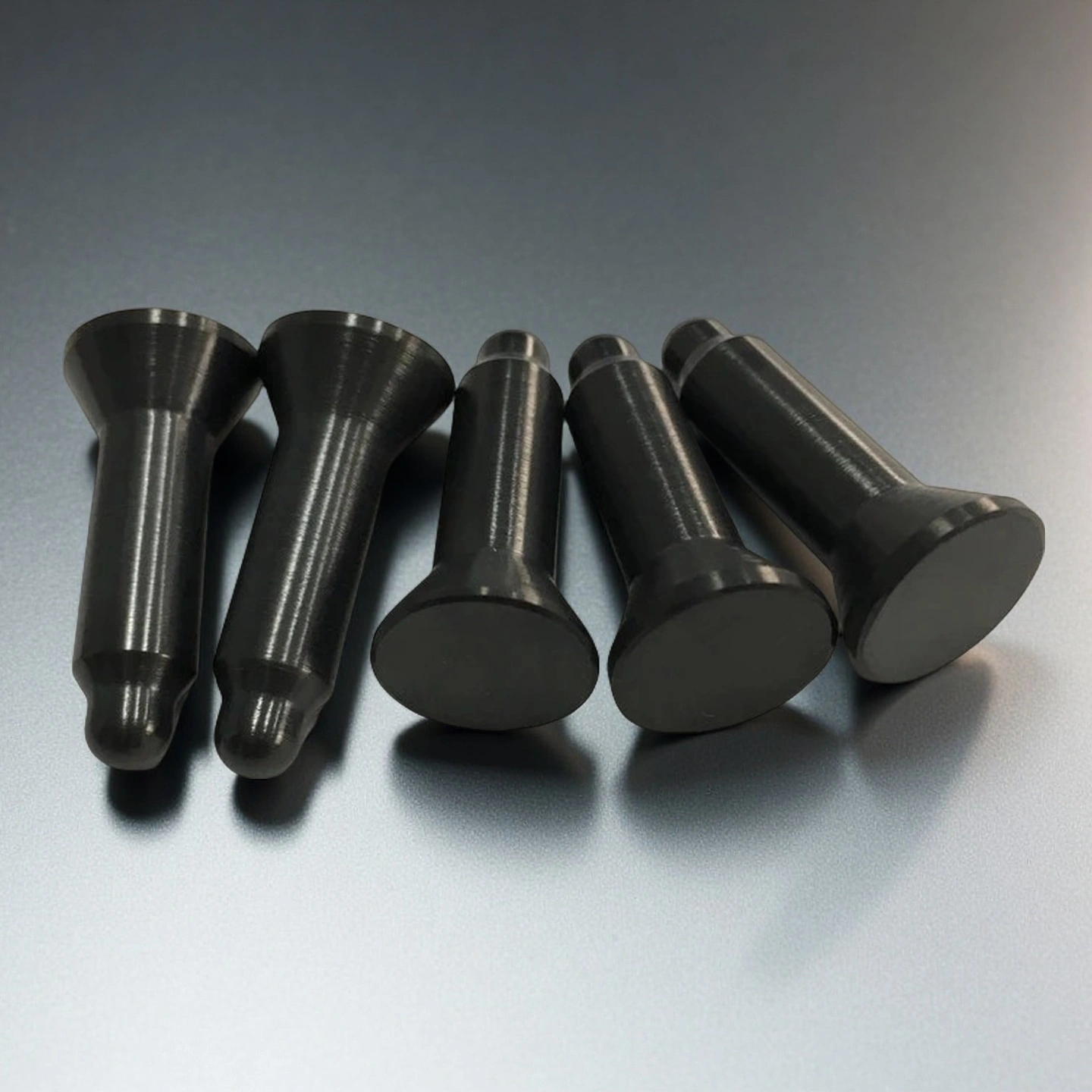 Silicon nitride locating pins used in robotic welding fixture