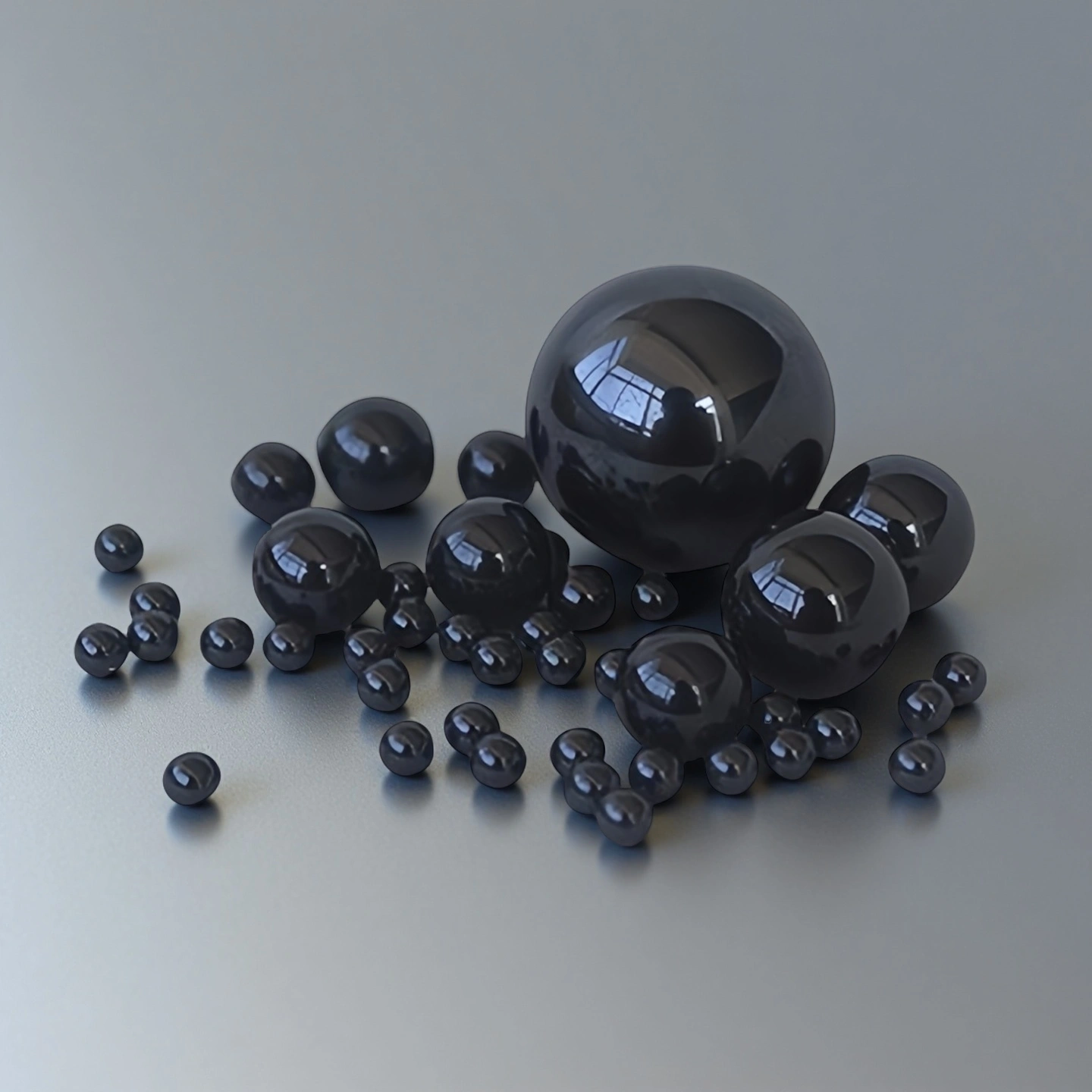 Silicon nitride balls used in electric vehicle motor bearings