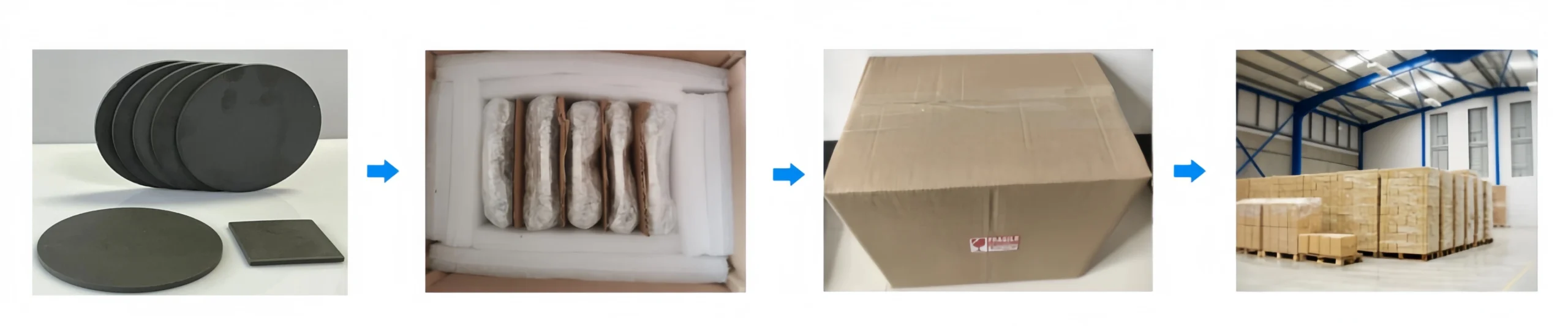 Black Alumina Ceramic Substrate Packaging