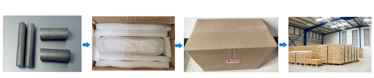 Black Al₂O₃ Ceramic Rod Packaging