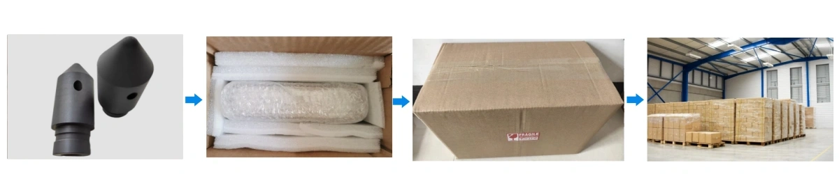 Boron Carbide Blast Nozzle Packaging