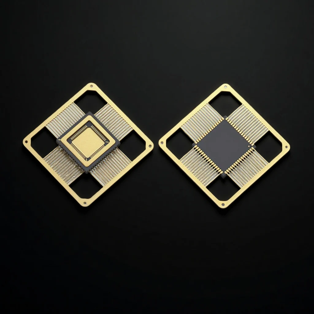 CQFP ceramic four-sided flat shell