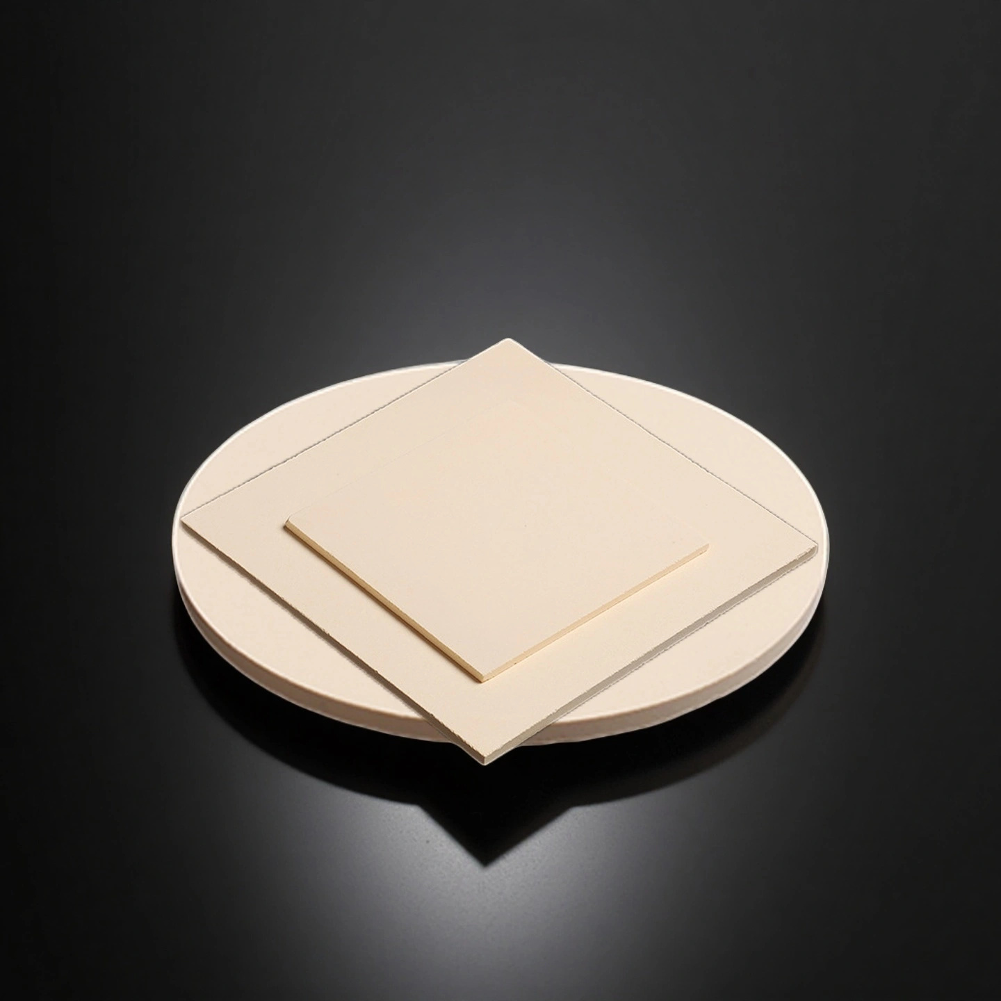 black zirconia nozzle with tapered outlet used in fluid device