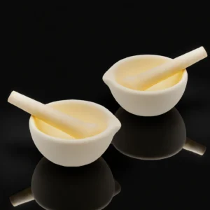 Smooth surface of fine-grained alumina ceramic mortar, anti-contamination