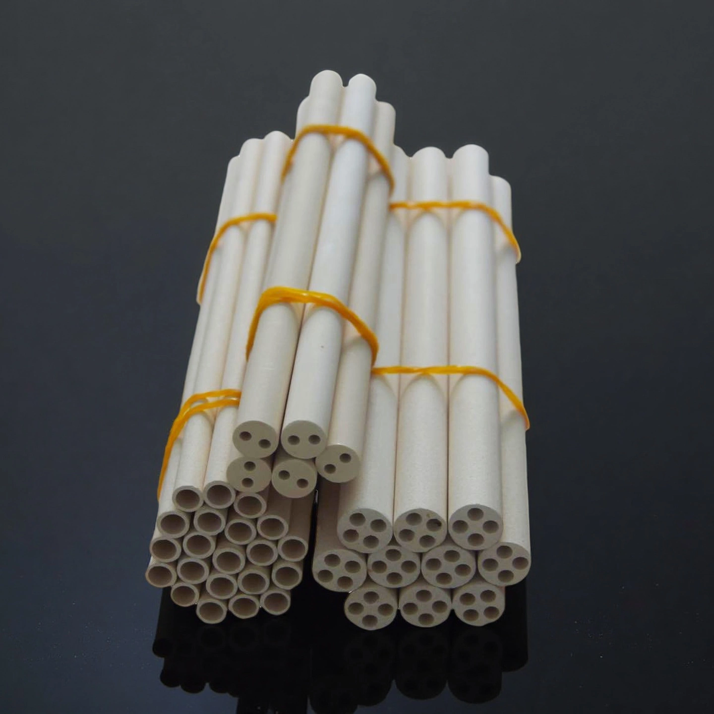 Cross-section of magnesia ceramic tube