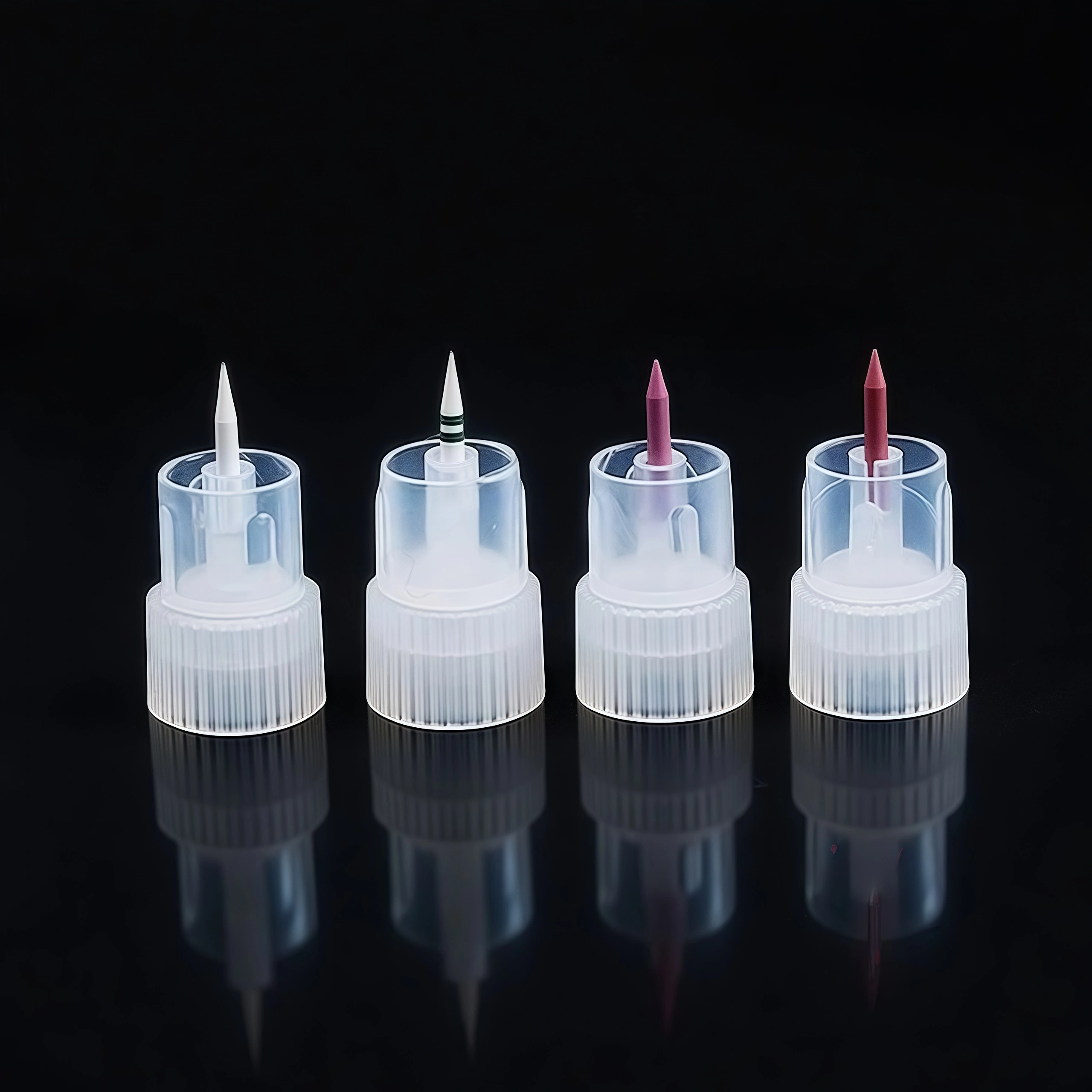 Alumina ceramic capillary cross-section for microfluidic use