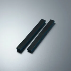 Custom Black Alumina Rods with Closed Ends