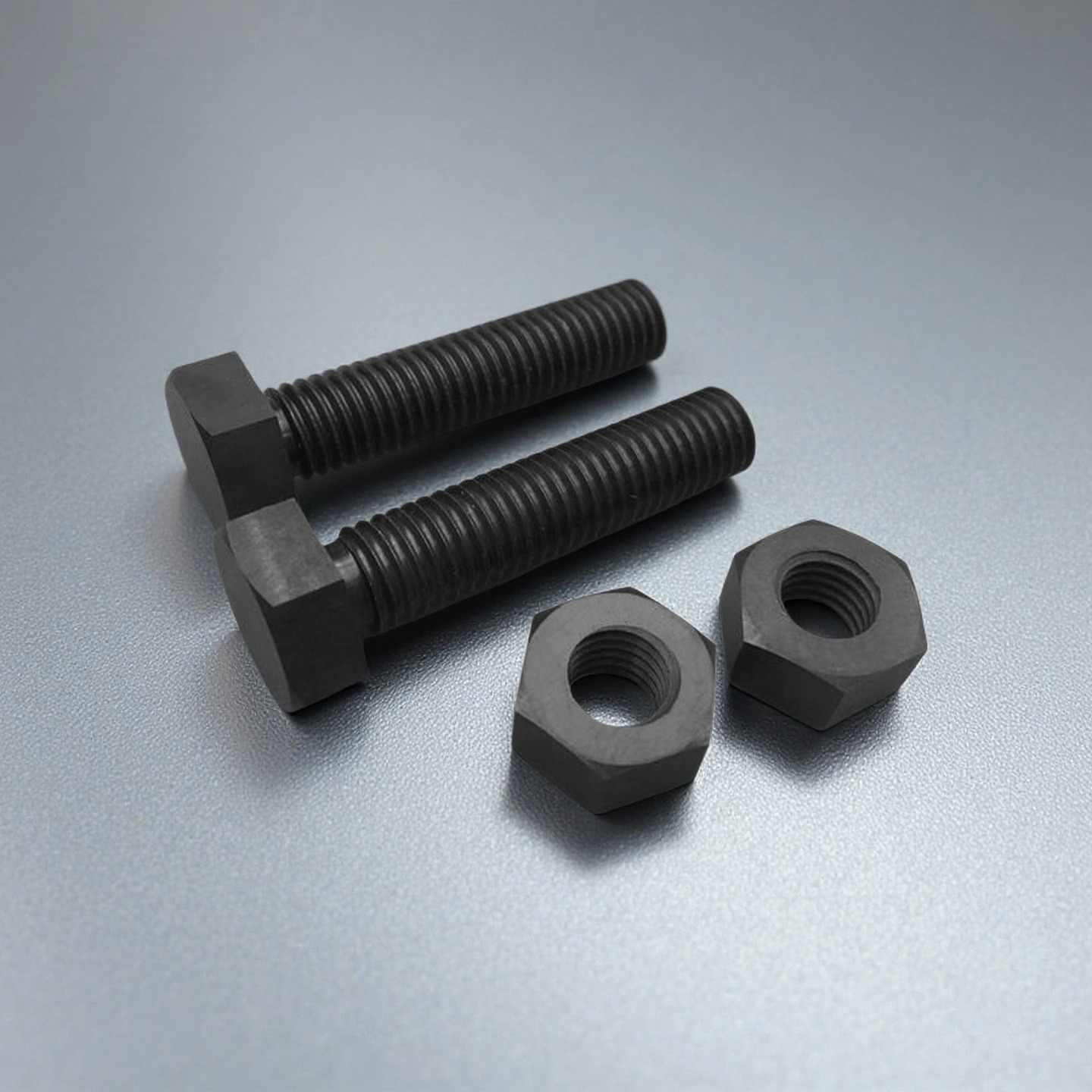 Custom silicon nitride nut for aerospace and electronics