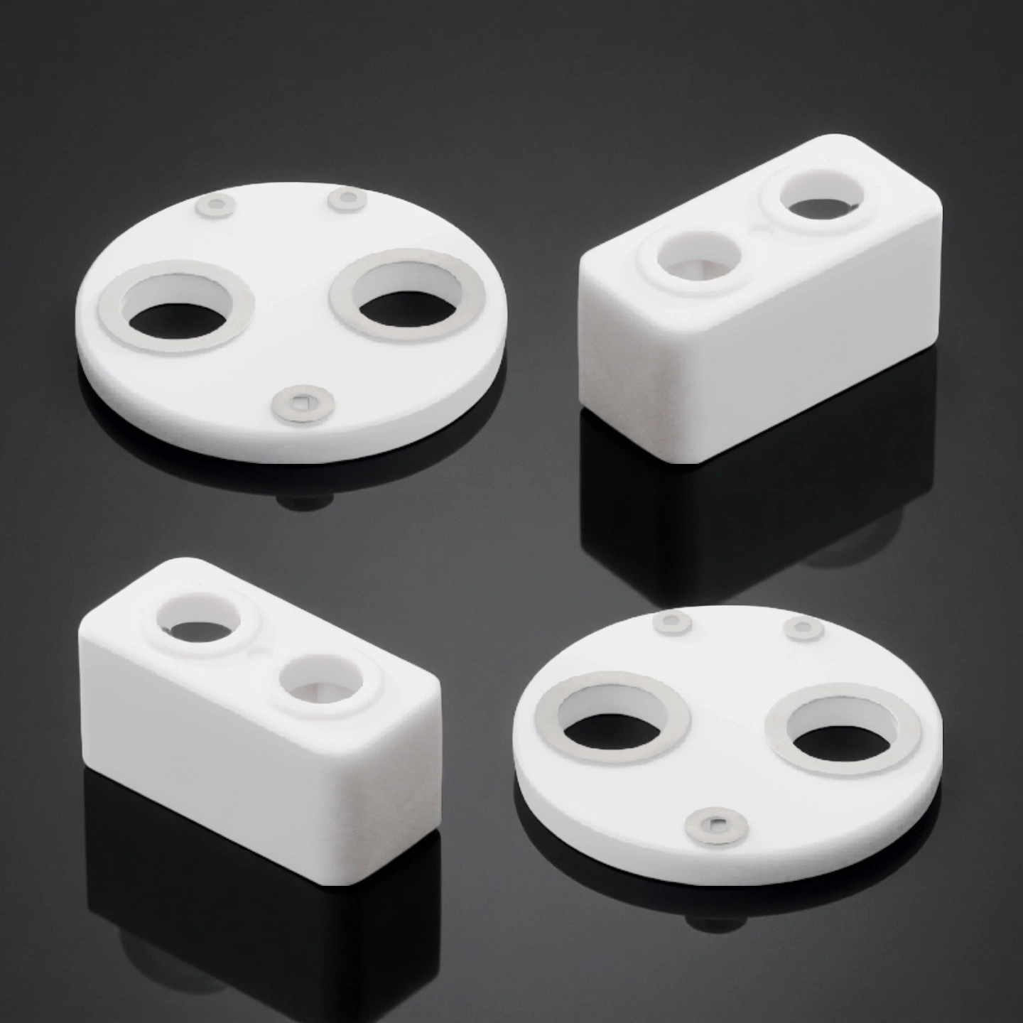 OEM-sized relay ceramic housing with tight tolerance