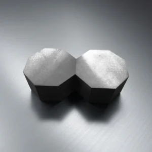 Custom-sized silicon nitride ceramic block with beveled edge