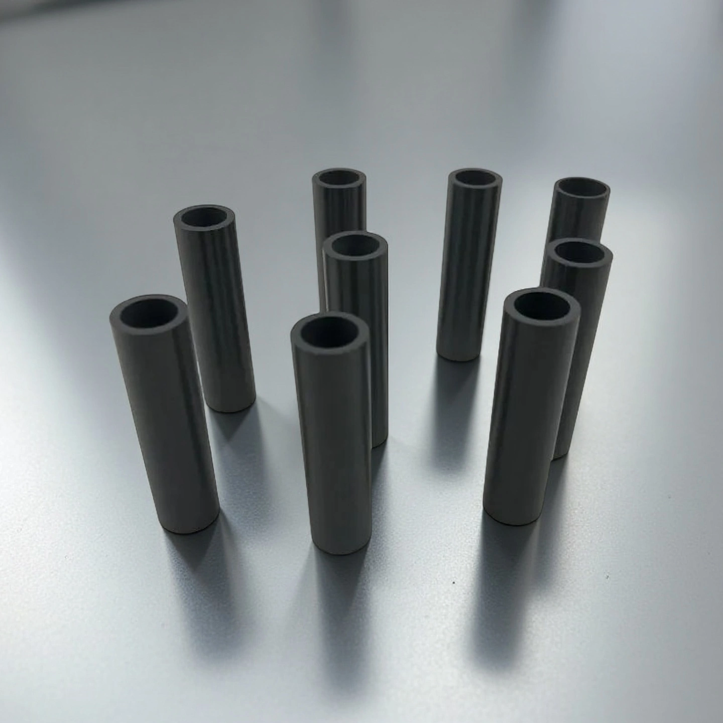 Customizable silicon nitride ceramic tube with closed end