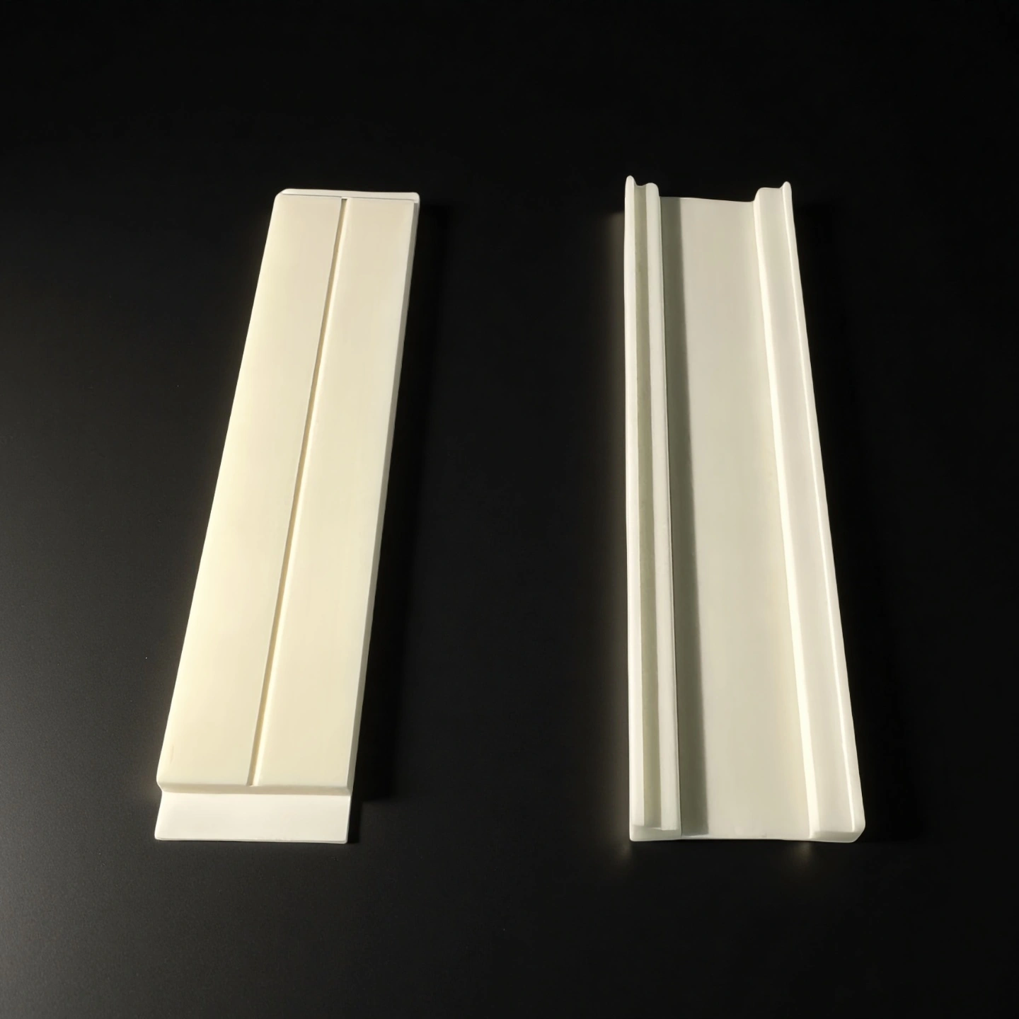 Custom length zirconia ceramic rail for linear motion