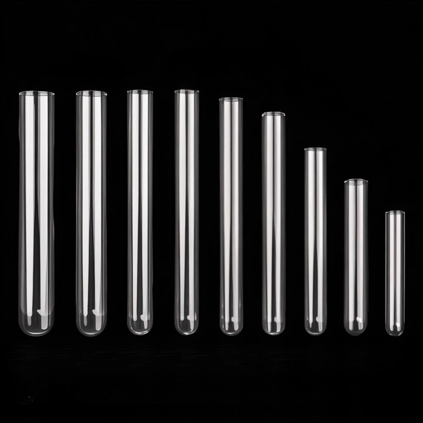 Customizable sapphire tube with closed end and polished surface