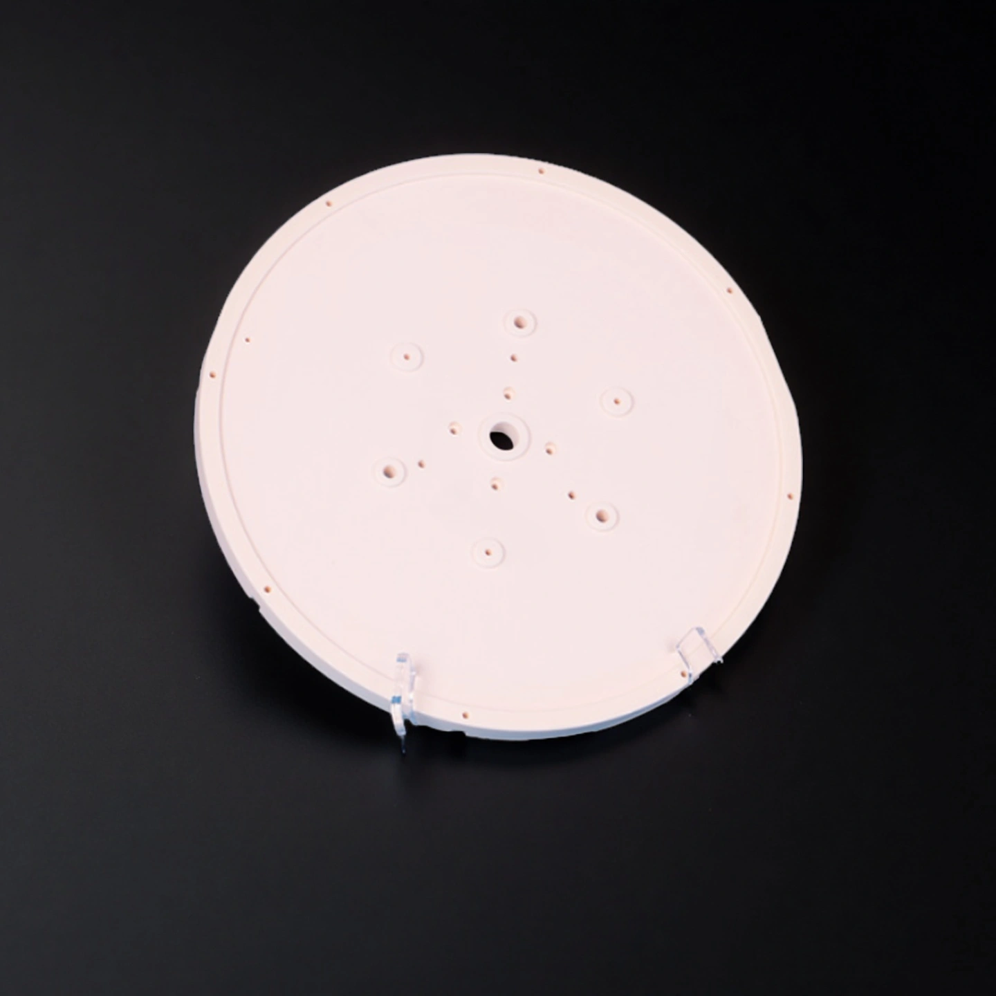 High-purity alumina ring for wafer handling system